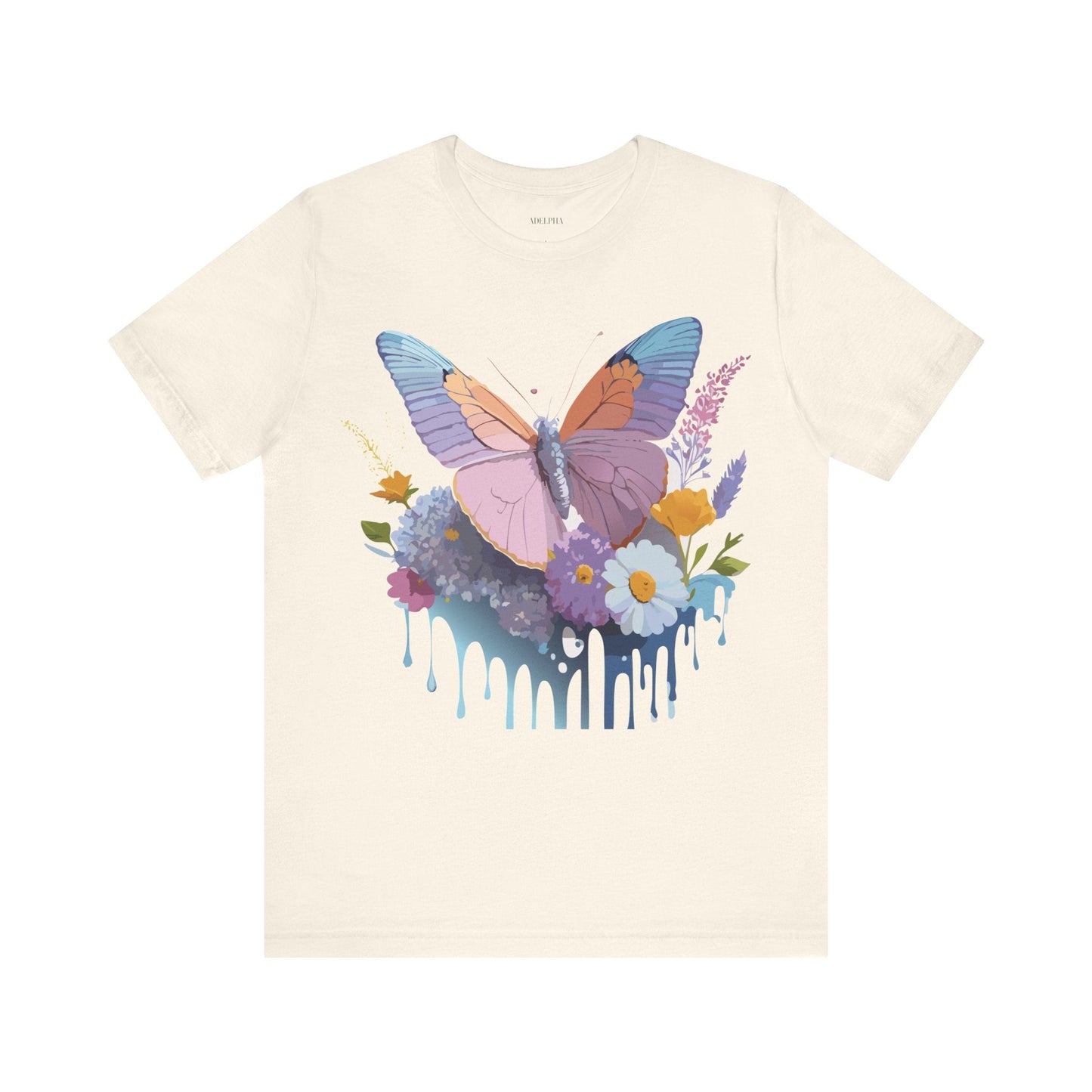Butterfly Graphic Tee Unisex Vintage Inspired Artwork Adelpha