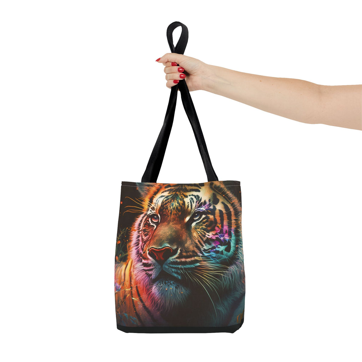 Bolsa de lona con estampados de animales