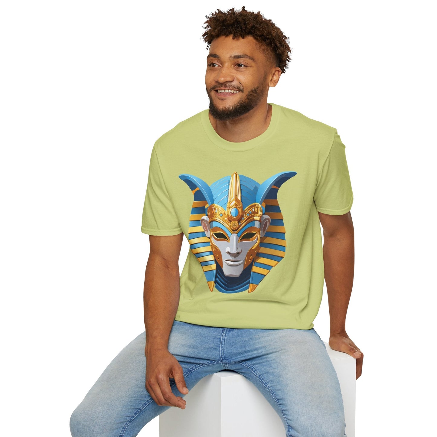 Mask Tee Shirt Unisex Masquerade Tee Gildan Softstyle 64000 100 Percent Cotton Breathable