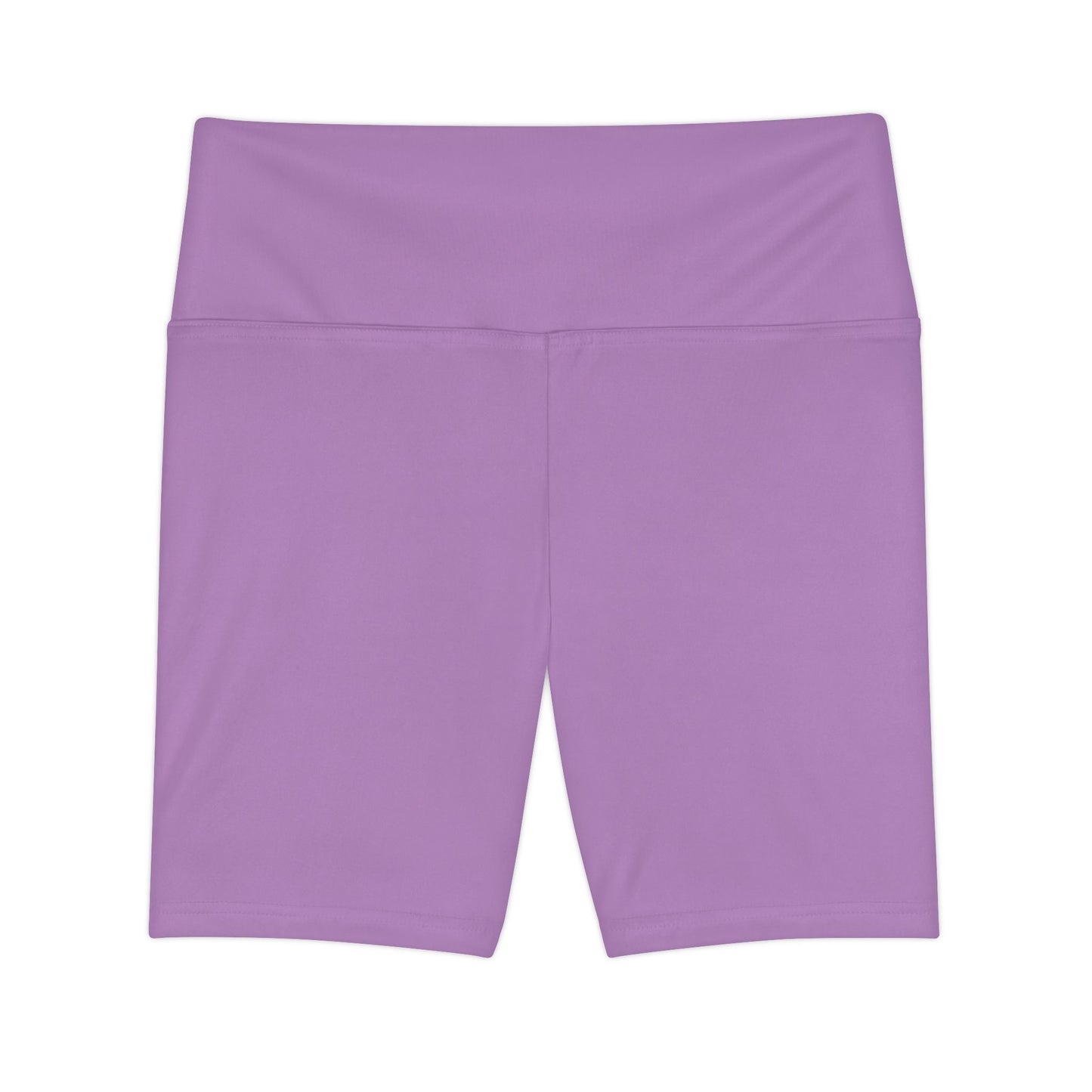 Evening Lilac Women's Bike Shorts — High-Waist Activewear for Yoga & Workouts