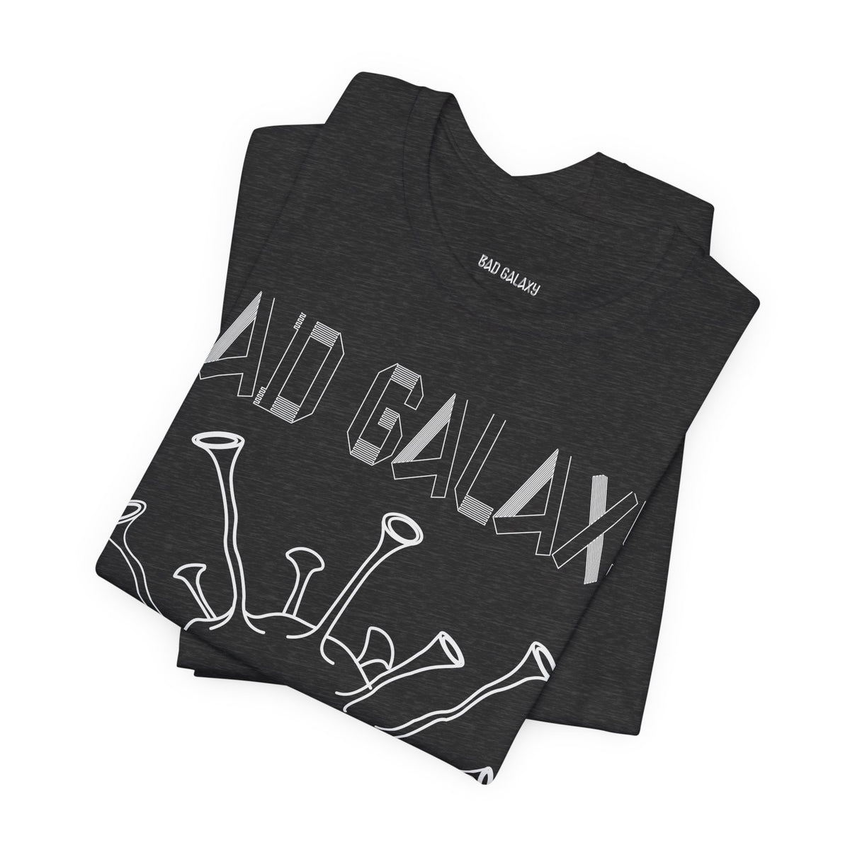 Alien Graphic Unisex Cotton Bella+Canvas Tee with Art Design b53