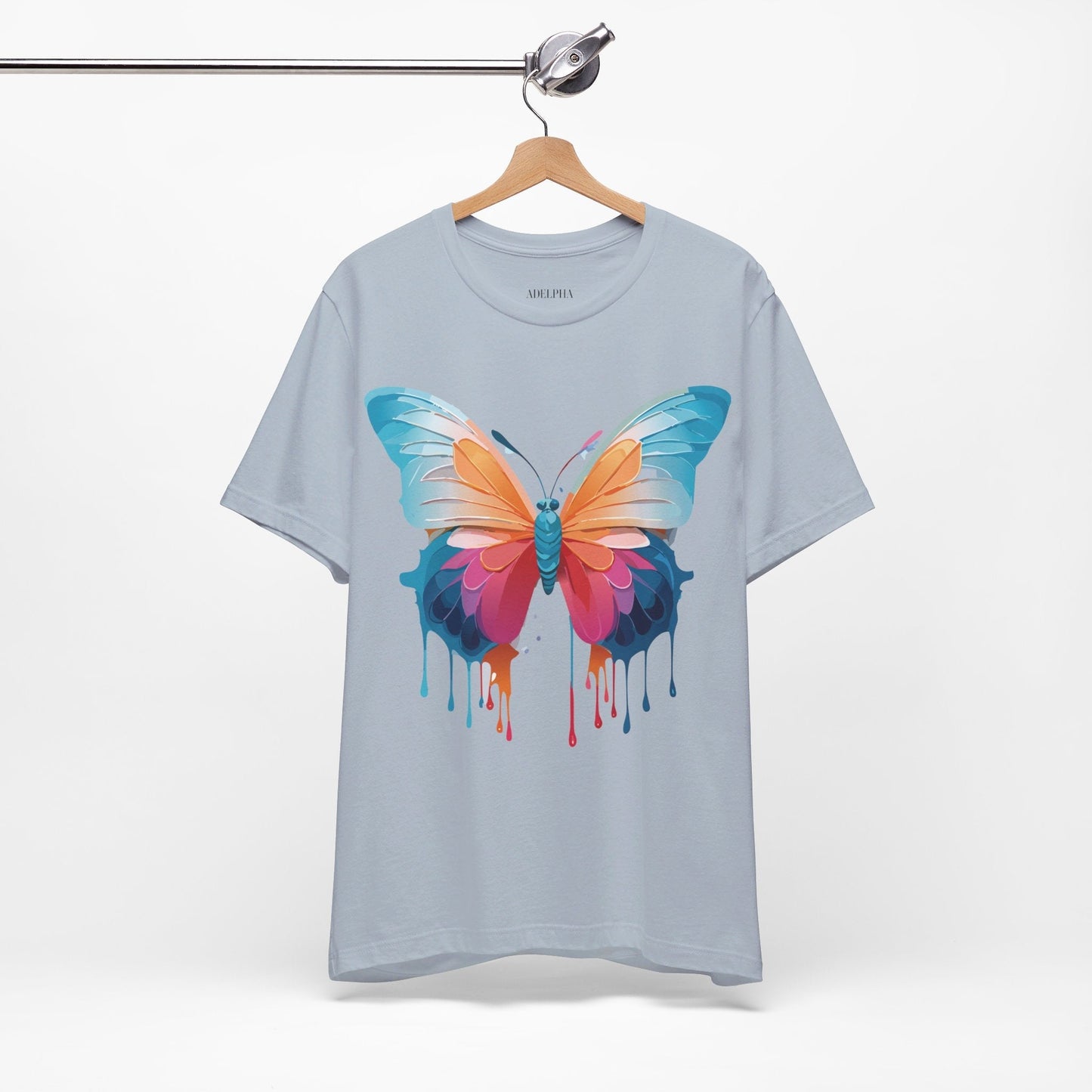 Butterfly Graphic T Shirt Unisex Adelpha Art Design Vintage Inspired Shirt