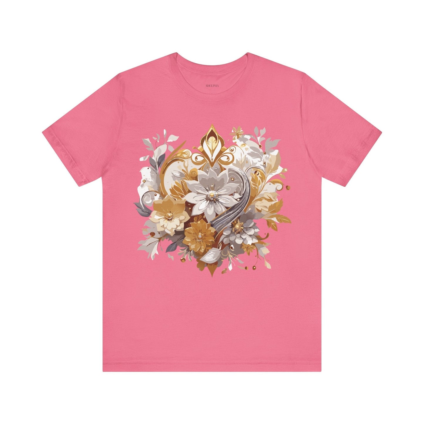 Adelpha Vintage Inspired Unisex Graphic Tee Short Sleeve Jersey Art Design Premium Casual Wear