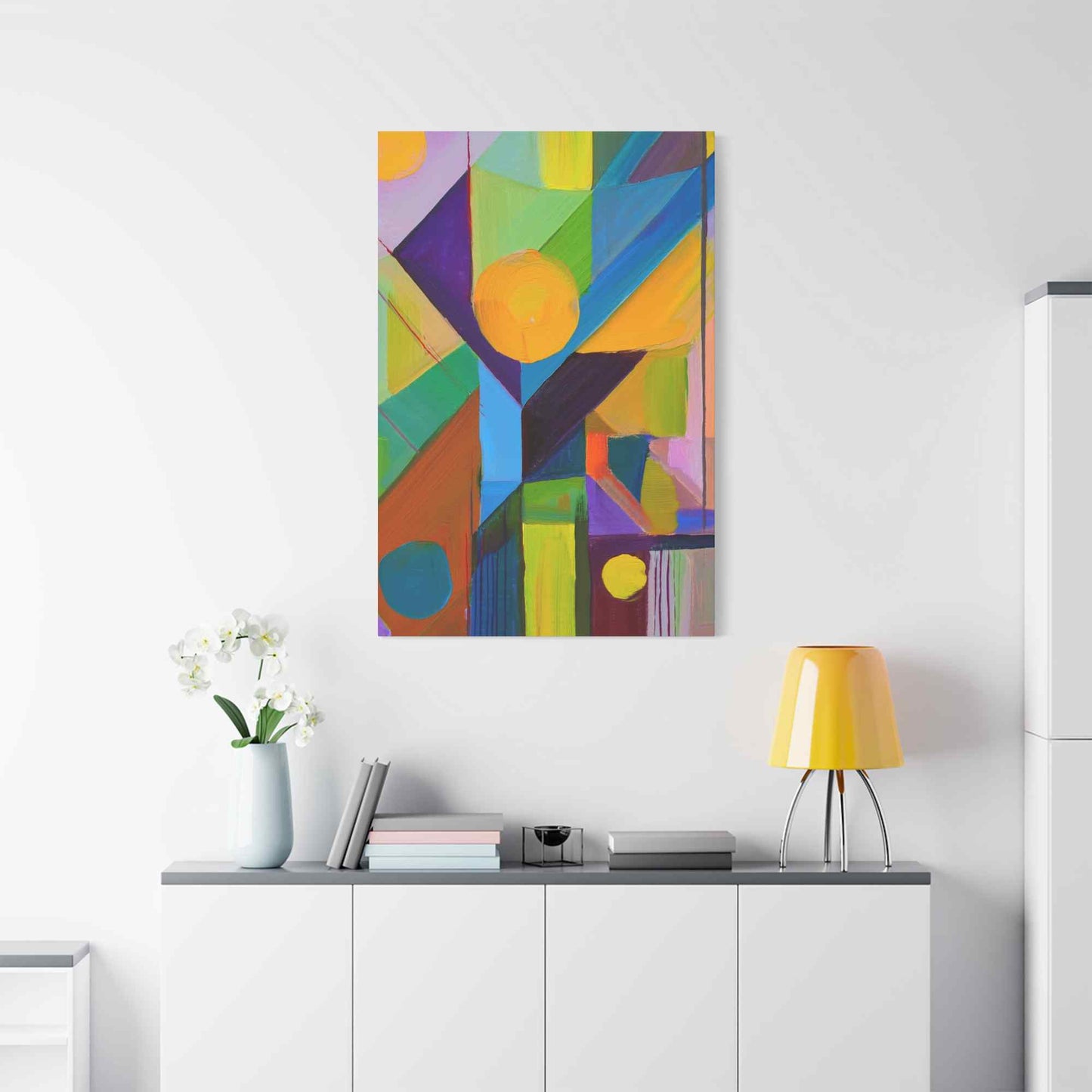 Abstract Painting Print Canvas 20x24,20x30,24x30, 24x32,24x36,30x40, 32x48,36x48,40x60 Pine-Wood Inner Frame ABS-8