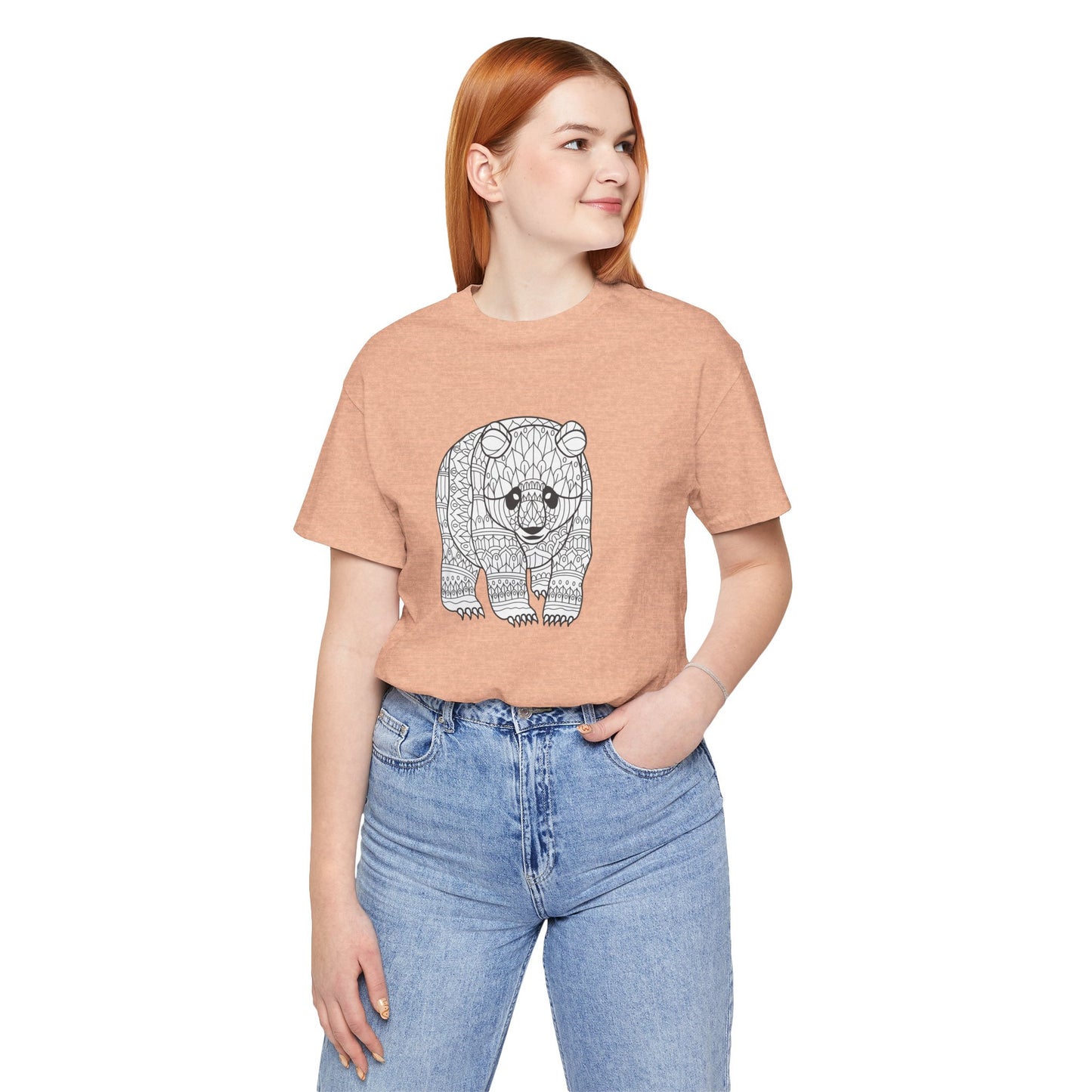 Unisex Tee Shirt with animals Print