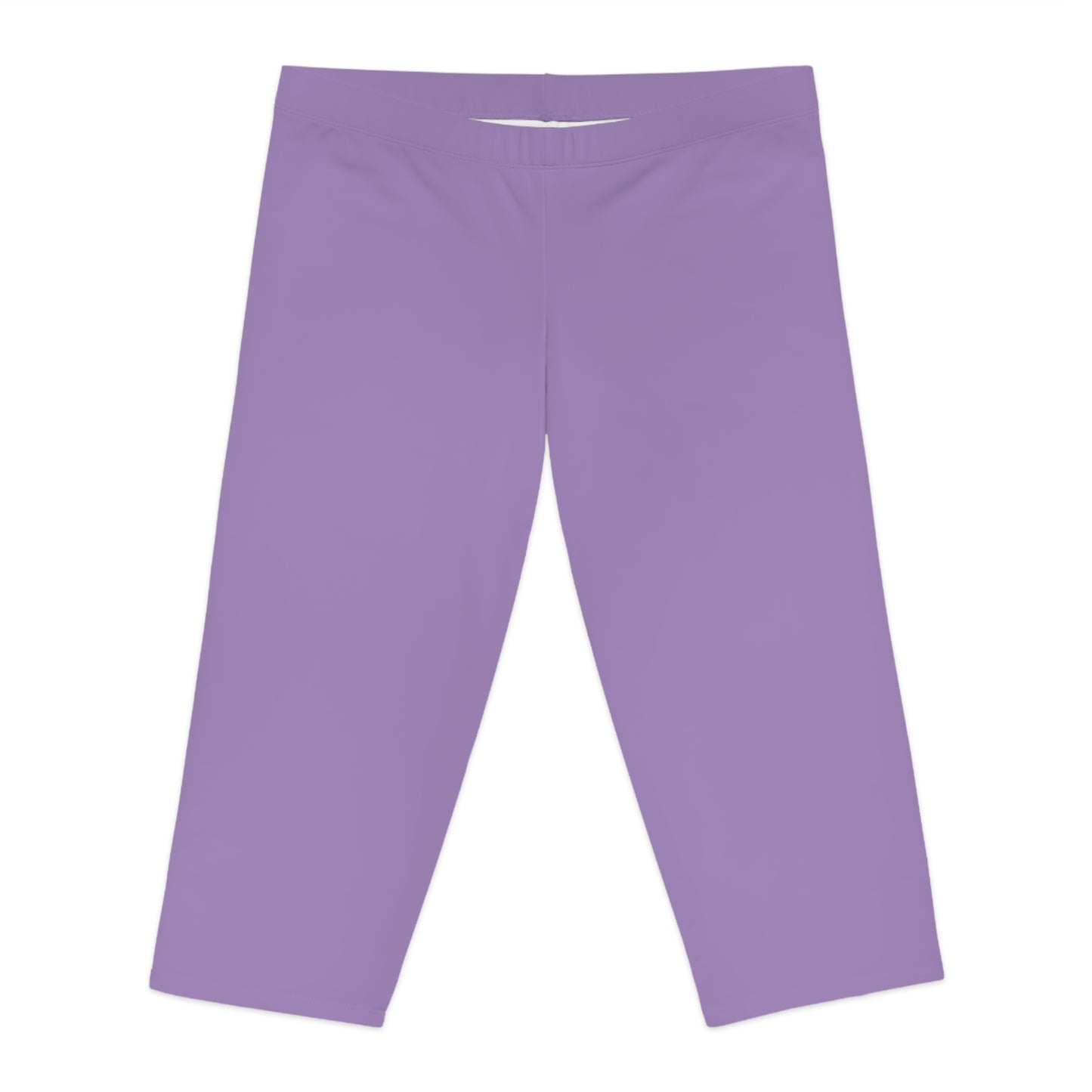 Purple Color Capri Leggings, Purple Capri Leggings 10