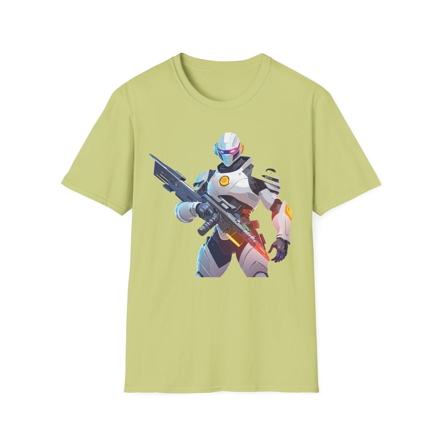 Unisex Robocop T Shirt Graphic With Classic Robocop Design Softstyle 100 Cotton Tee