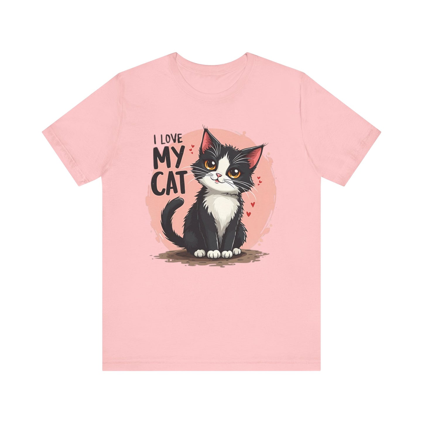 I Love My Cat Shirt, Cat Tee Shirt, Funny Kitty T-Shirt, Kitty Top, Animal Tees, Funny Animal T-Shirt, Graphic Tee