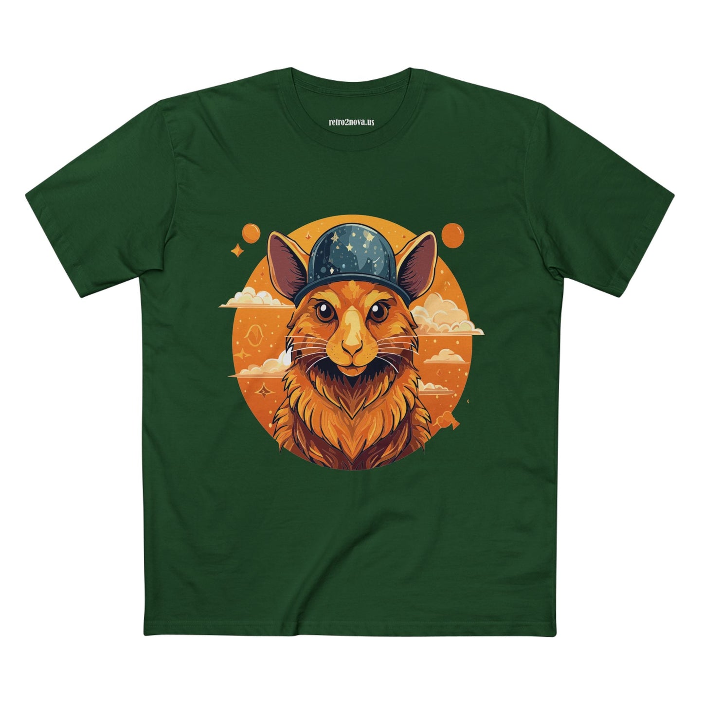 Rabbit Shirt Unisex Premium Cotton Tee With Original Art Design From Retro2Nova Art Collection Soft Breathable Comfort
