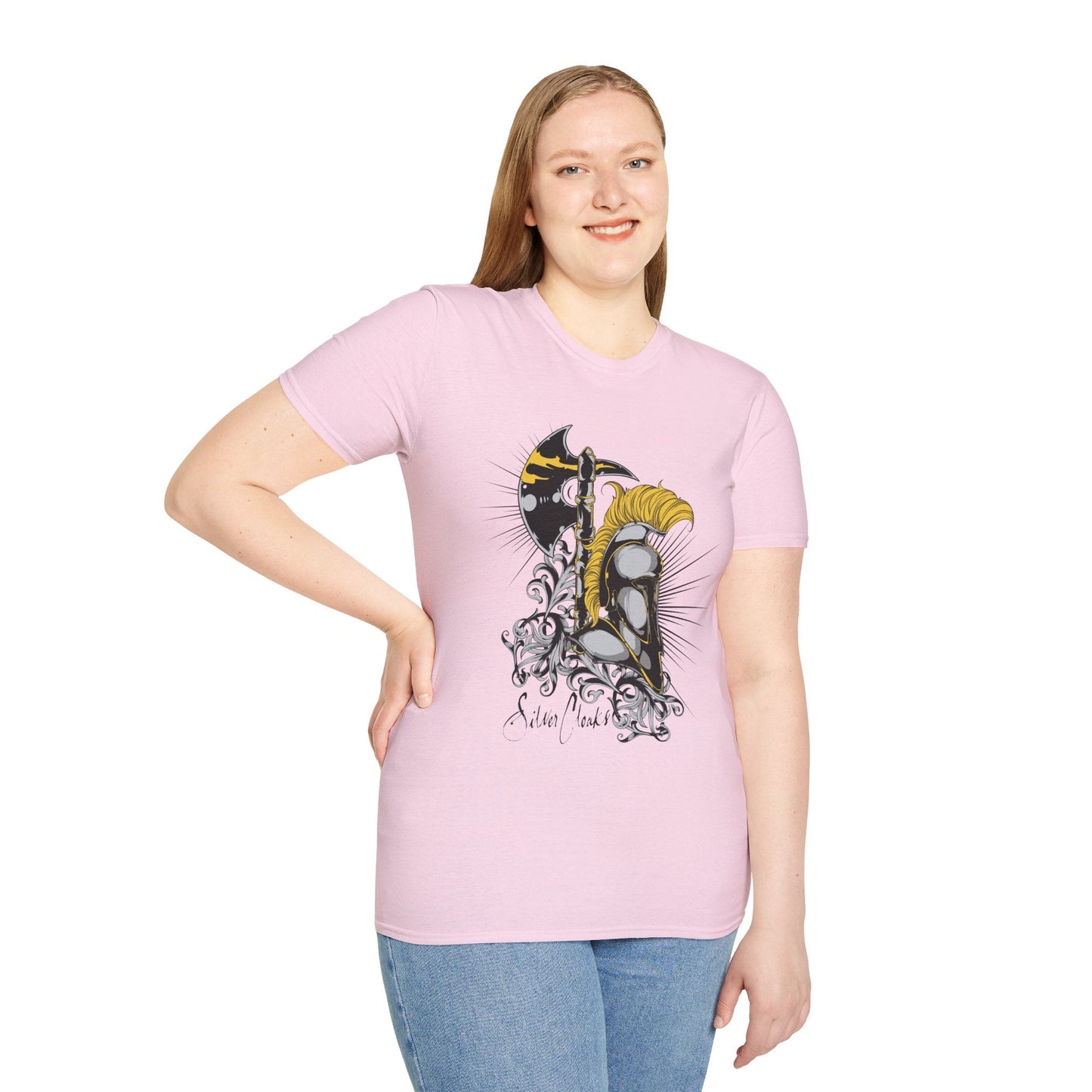 Unisex Art Graphic Shirt 100 Percent Ring Spun Cotton Softstyle Tee For Everyday Comfort And Style