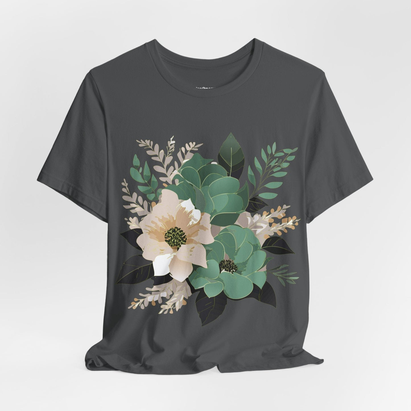 Flowers Shirt Floral Shirt Unisex Jersey Short Sleeve Tee From Flowers Collection Retro2Nova