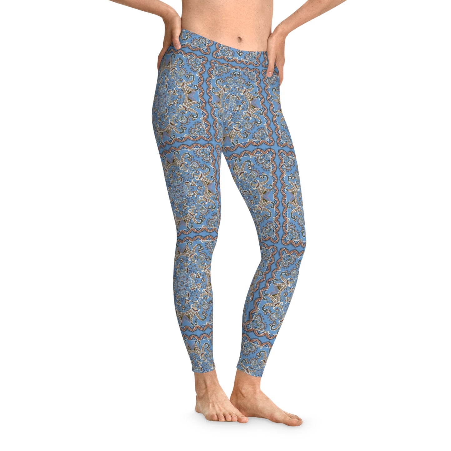 Leggings with Traditional print