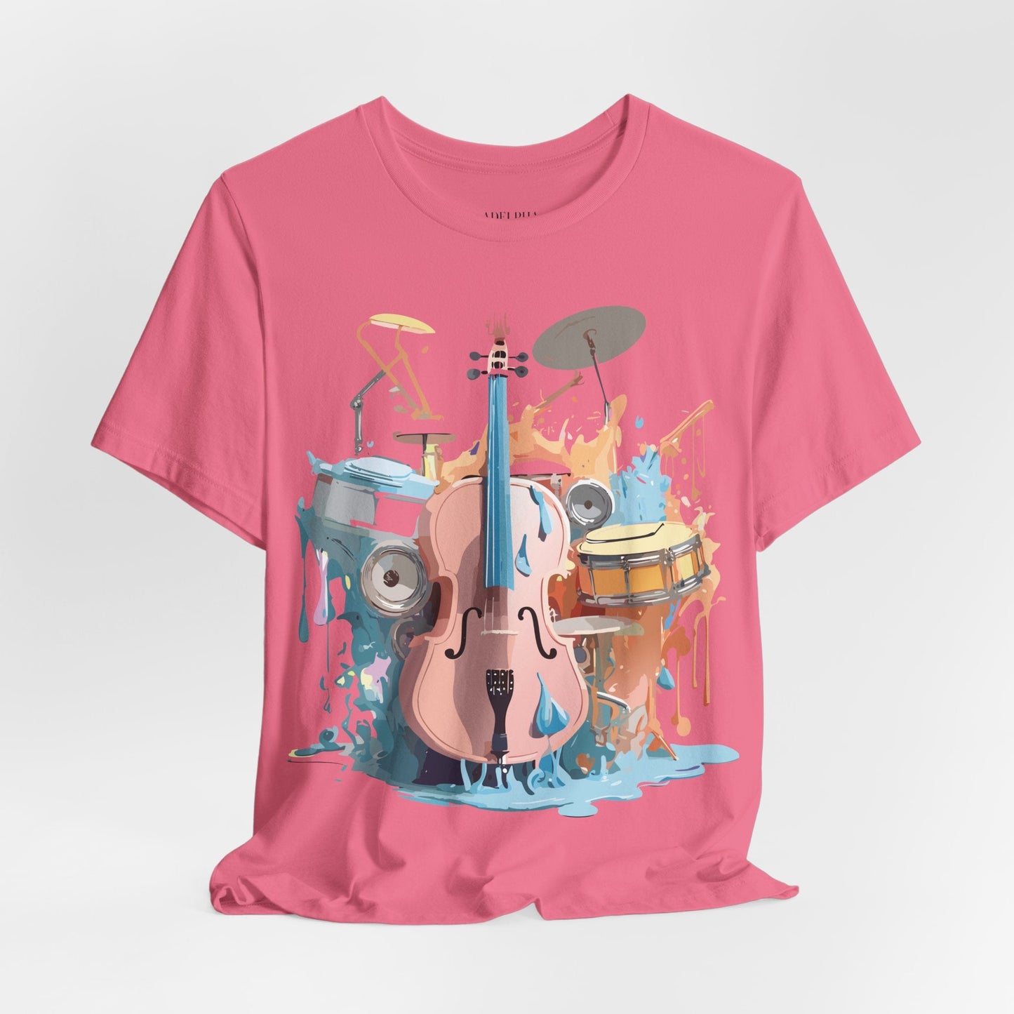 Adelpha Graphic Tee Unisex Short Sleeve Shirt With Vintage Inspired Artwork Design
