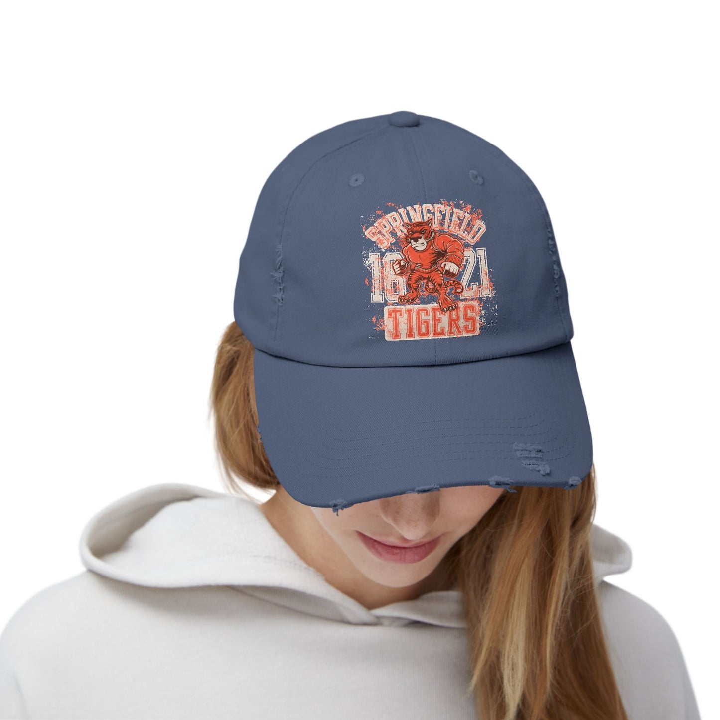 Unisex Vintage Sports Logo Cap, Cap with Sports Logo, Cap with Band Logo
