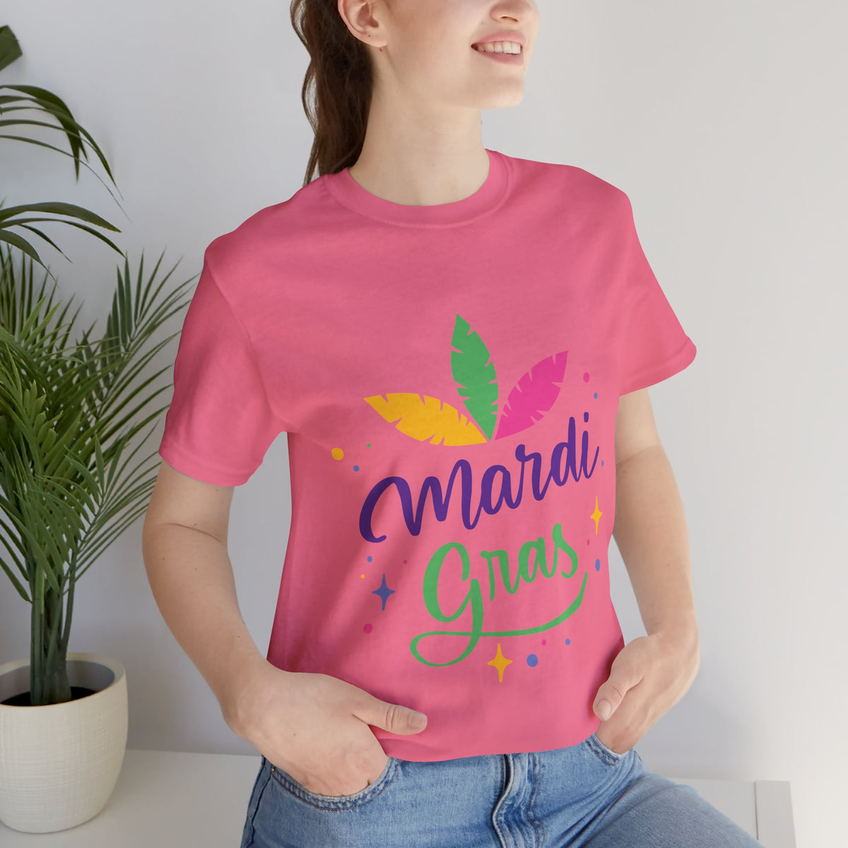 Camiseta unisex de algodón para carnaval