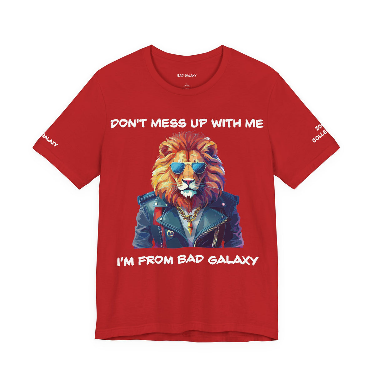 Animal Graphic Unisex Cotton Bella+Canvas Tee with Art Design b10