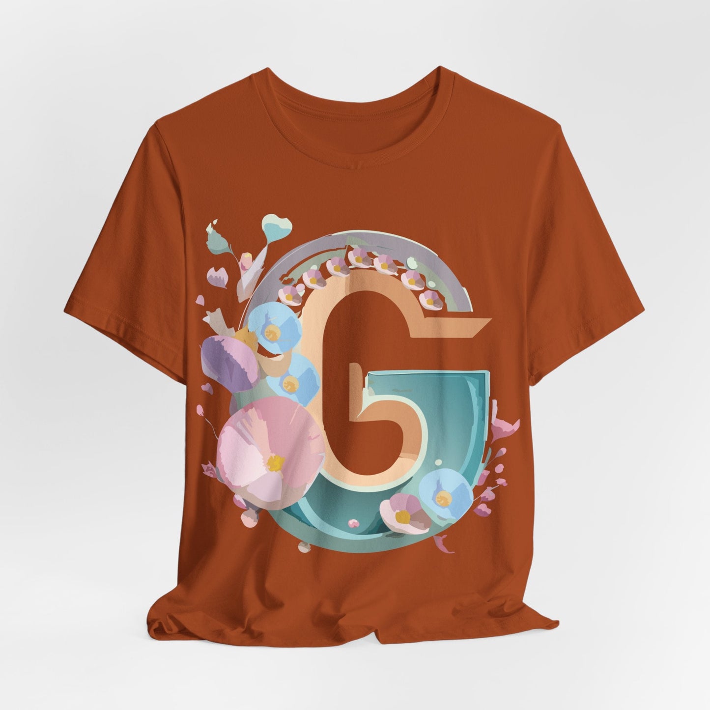 Adelpha Letter G Shirt Unisex Jersey Short Sleeve Graphic Tee With Vintage Inspired Artwork