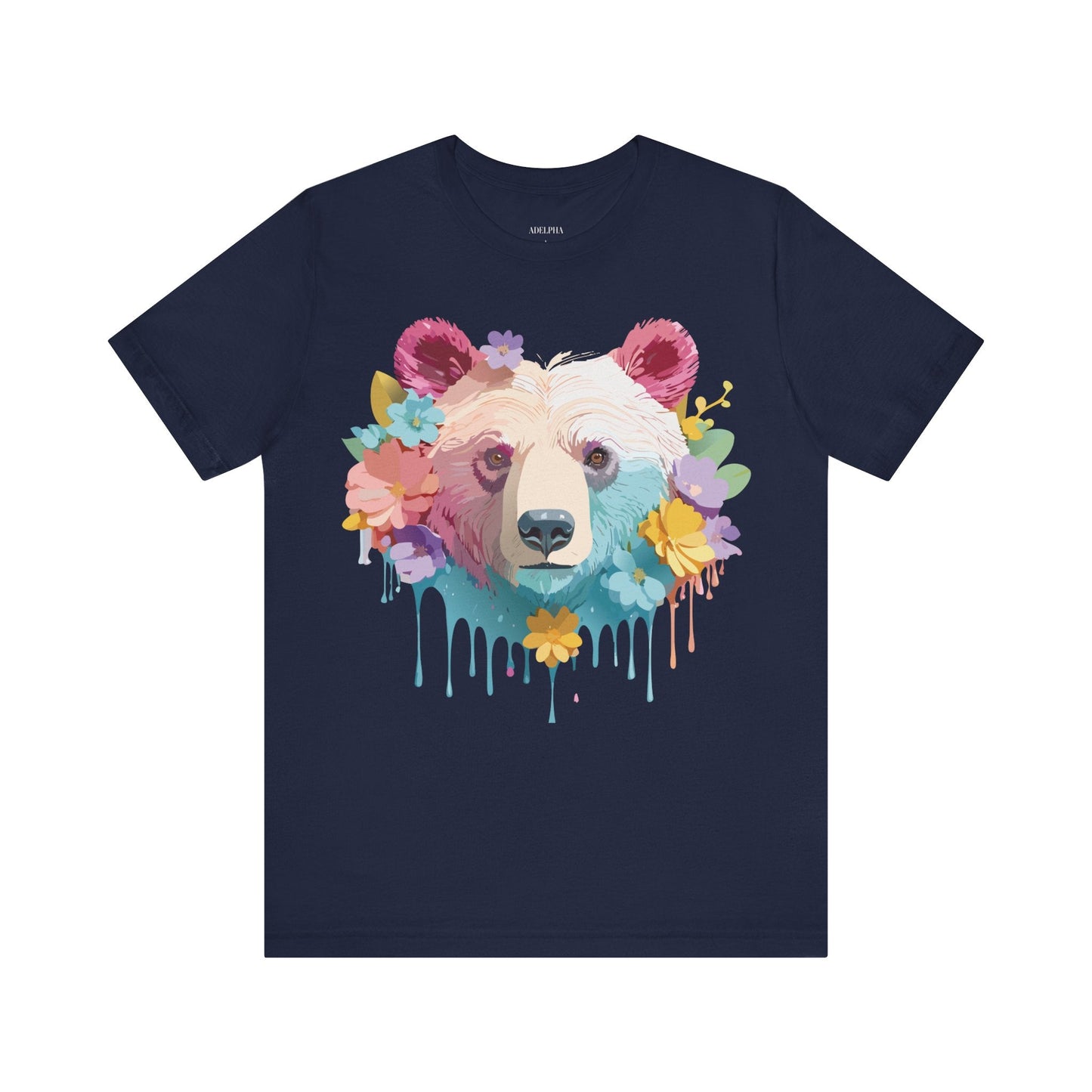 Bear Graphic T Shirt Unisex Adelpha Vintage Inspired Artwork Tee