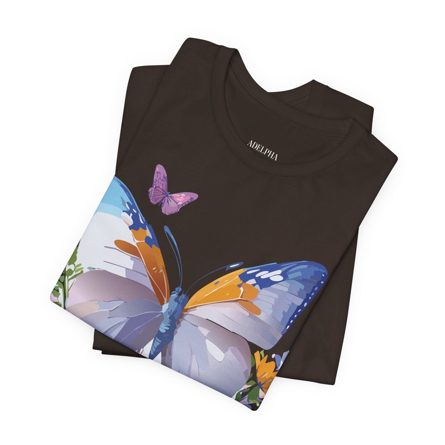 Adelpha Butterfly Graphic Tee Vintage Inspired Unisex Short Sleeve Shirt