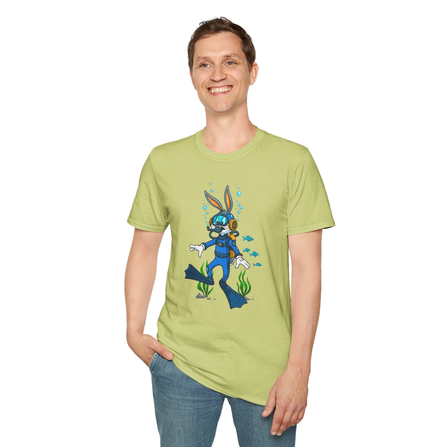 Bugs Bunny Shirt Unisex T Shirt Cartoon Tee Animation Design Softstyle Graphic Cotton