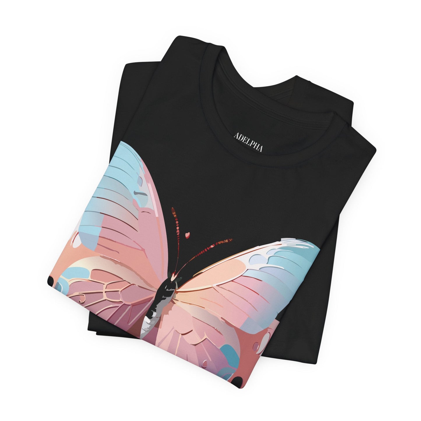 Butterfly Graphic Tee Unisex Adelpha Vintage Inspired Art Design Shirt