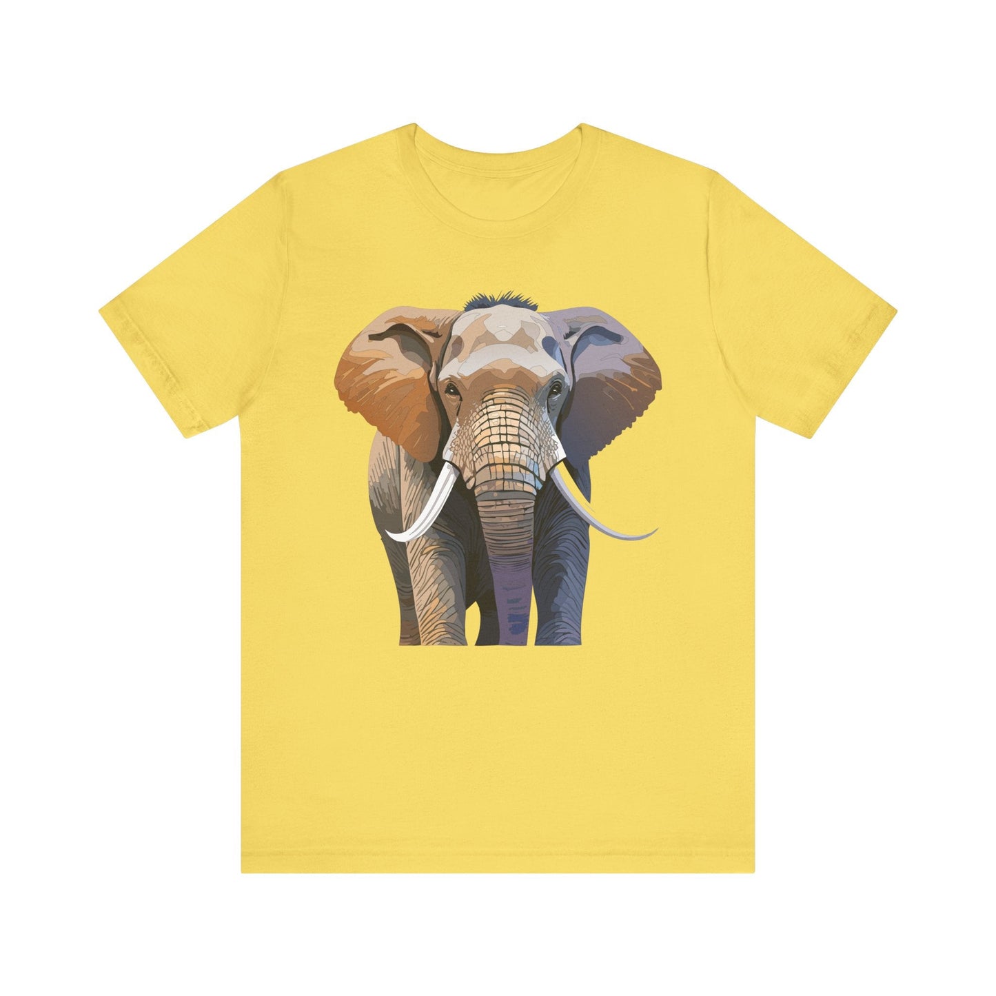 Unisex Animal Art Design Tee Shirt With Wildlife Animals Short Sleeve Everyday Comfort