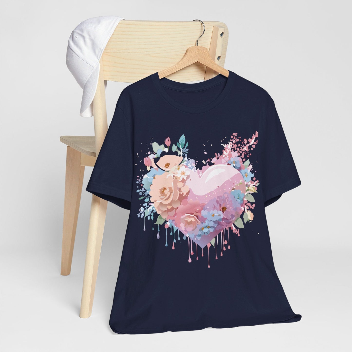Adelpha Unisex Graphic Tee Valentine Shirts Vintage Inspired Artwork Short Sleeve Jersey