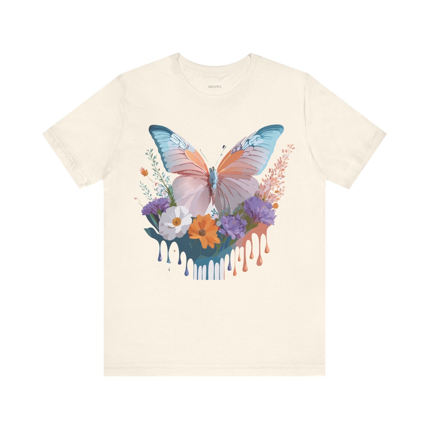 Butterfly Graphic Tee Unisex Jersey Short Sleeve Adelpha Art Design