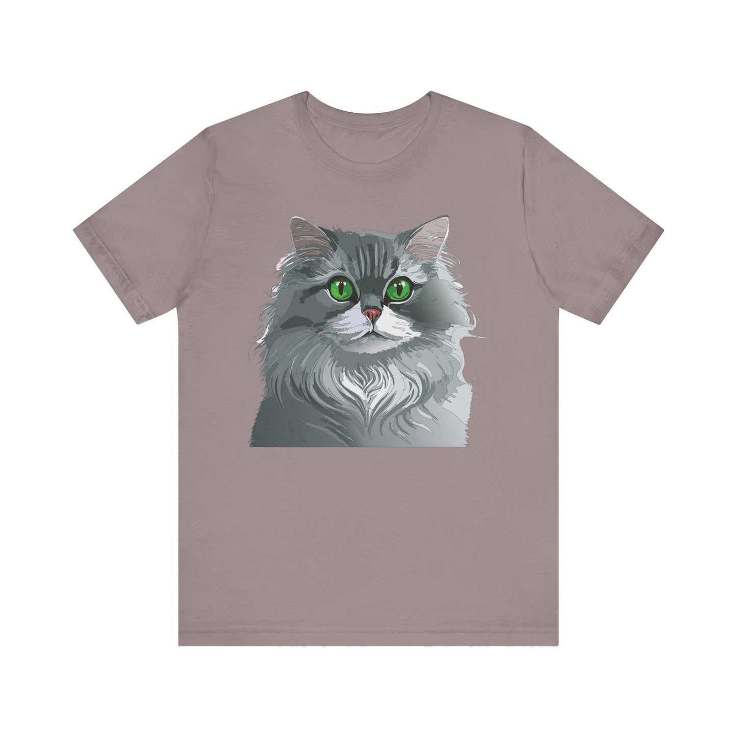 Unisex Animal Shirt With Art Design Animals Tee Short Sleeve Jersey Style Wild Animals Shirt