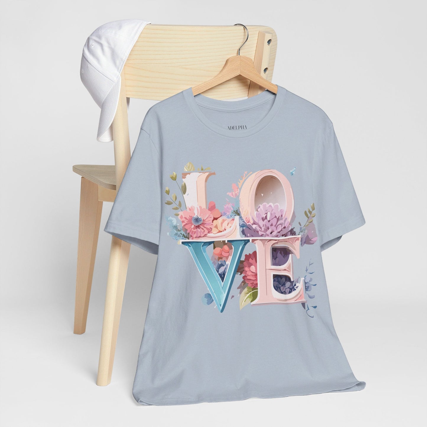 Adelpha Vintage Inspired Graphic T Shirt Unisex Jersey Short Sleeve Valentine Design