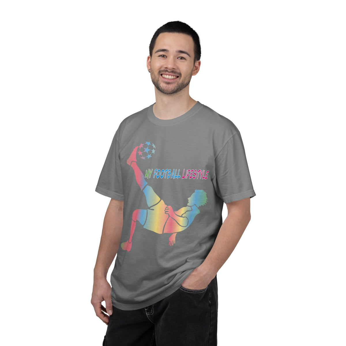 Sports Graphic Unisex T-Shirt Garment Dyed Cotton Relaxed Fit Comfort Colors 9