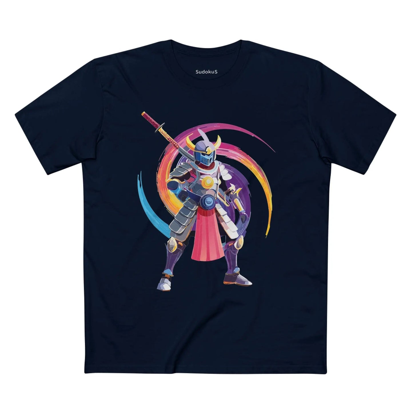 Samurai Graphic Unisex 100 Cotton Staple Tee 35