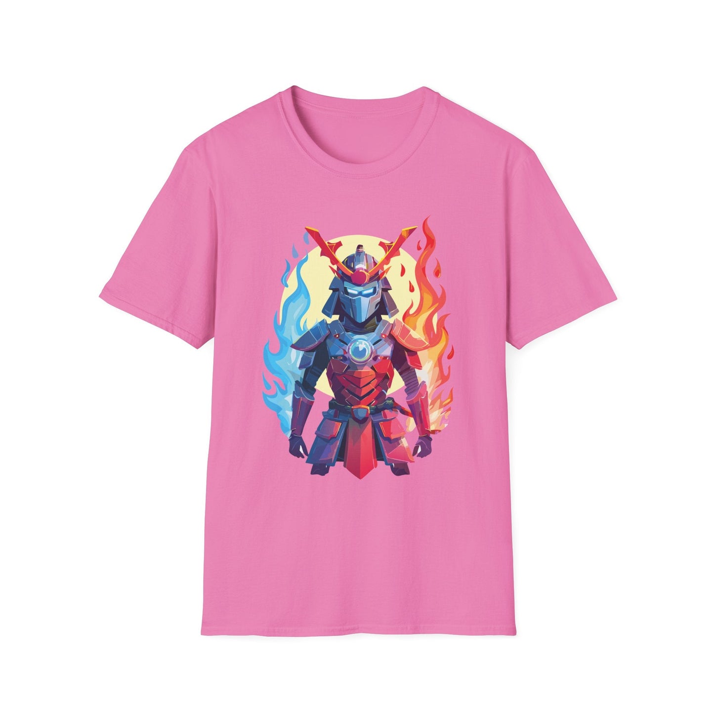 Samurai Shirt Unisex T Shirt Softstyle Ring Spun Cotton Gildan 64000 100 Percent Cotton Tee