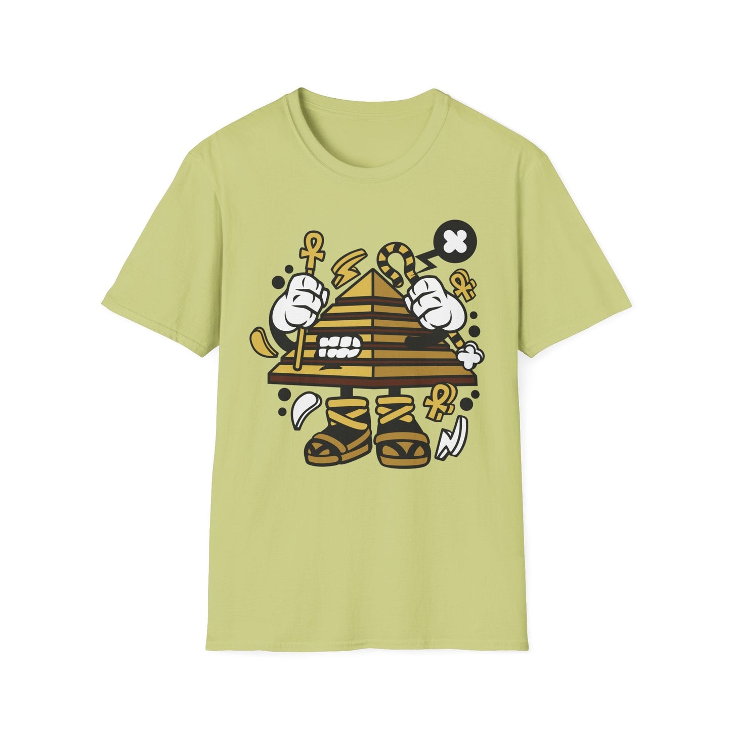 Cartoon T Shirt Animation T Shirt Funny Tee Shirt Short Sleeve Unisex Gildan Softstyle 64000 Cotton