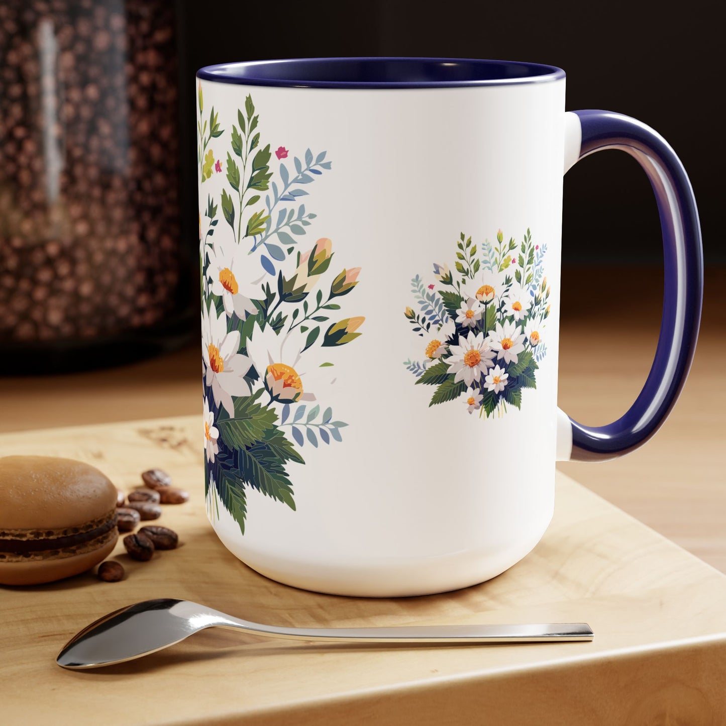 Floral Mug, Floral Cup