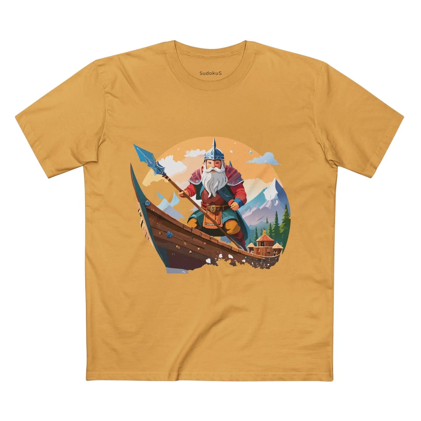 Viking Graphic Unisex 100 Cotton Staple Tee 33