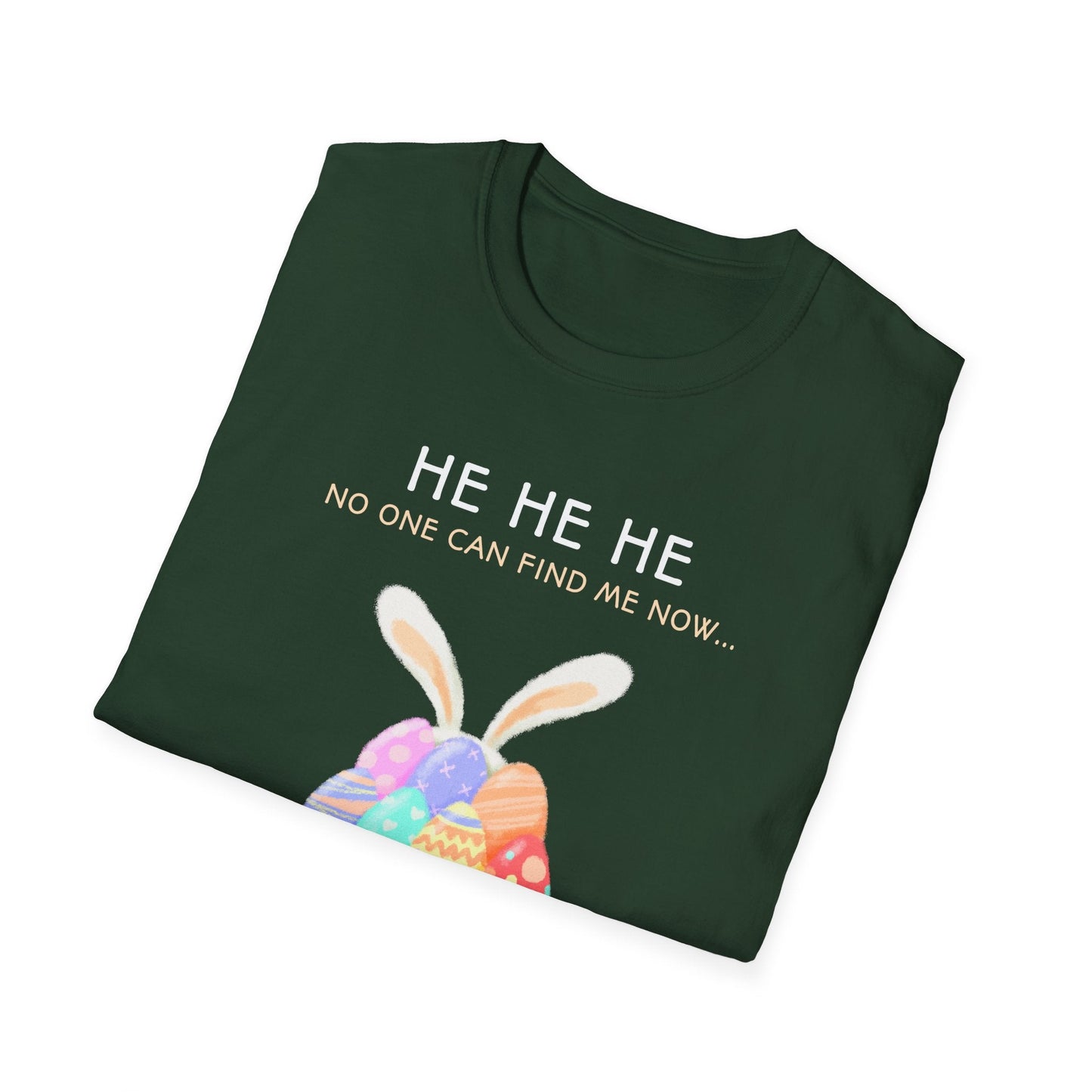 Easter Egg T Shirt Unisex Softstyle 100 Percent Ring Spun Cotton Easter Design Tee