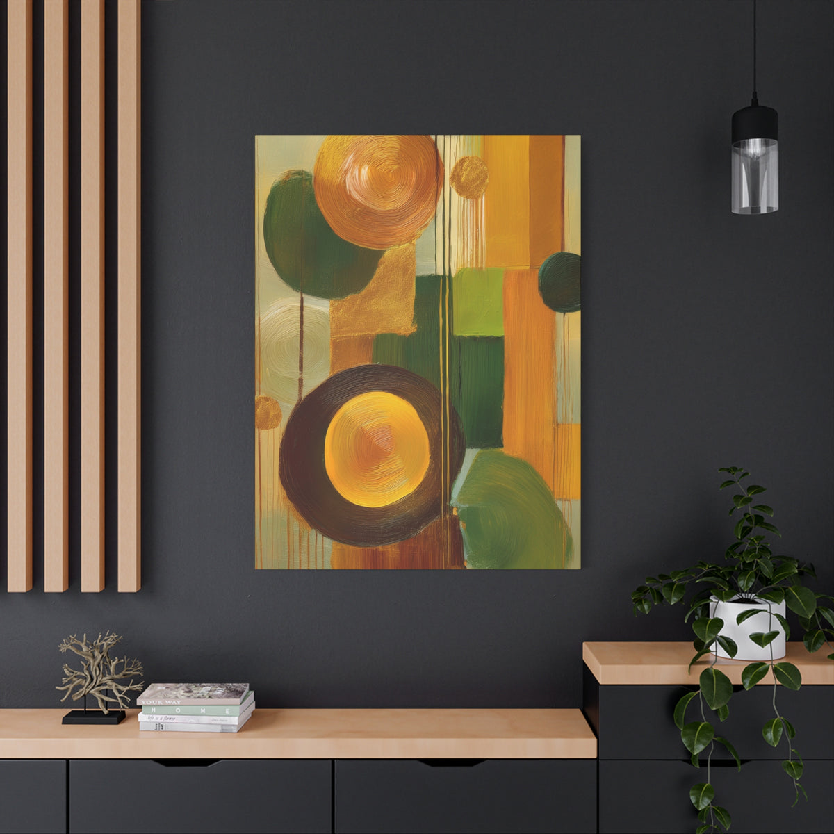 Abstract Geometric Painting Print Canvas 20x24,20x30,24x30 24x32,24x36,30x40 32x48,36x48,40x60 Pine-Wood Inner Frame ABS-58