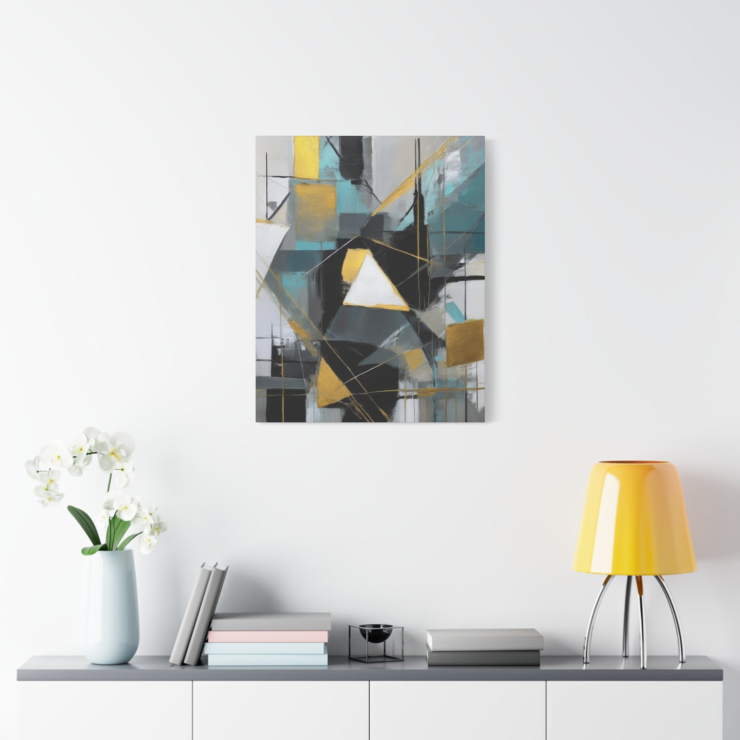 Abstract Oil Painting Print Canvas 20x24,20x30,24x30 24x32,24x36,30x40 32x48,36x48,40x60 Pine-Wood Inner Frame ABS-204T