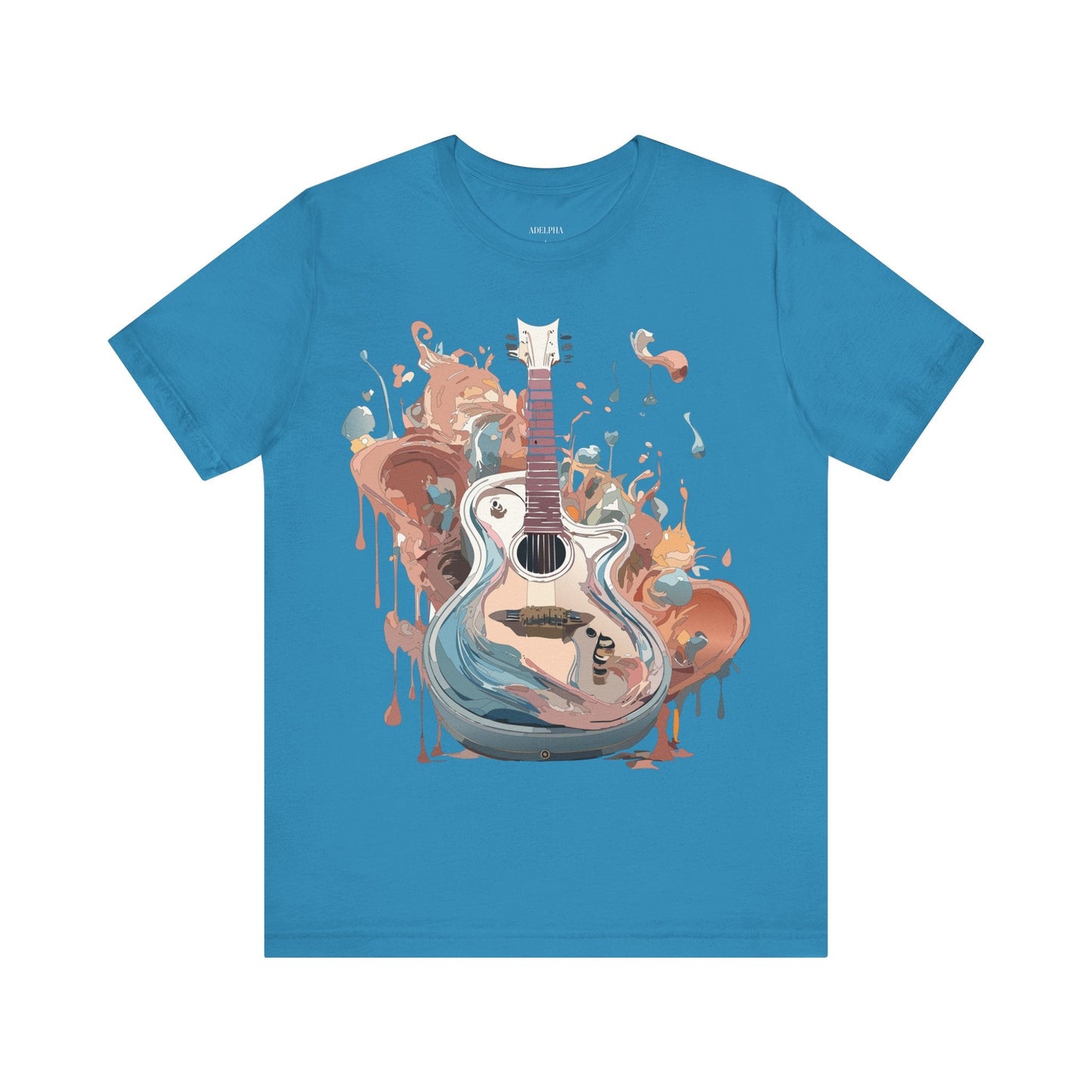 Adelpha Music Graphic Tee for Men and Women Unisex Vintage Inspired Artwork Tee Premium
