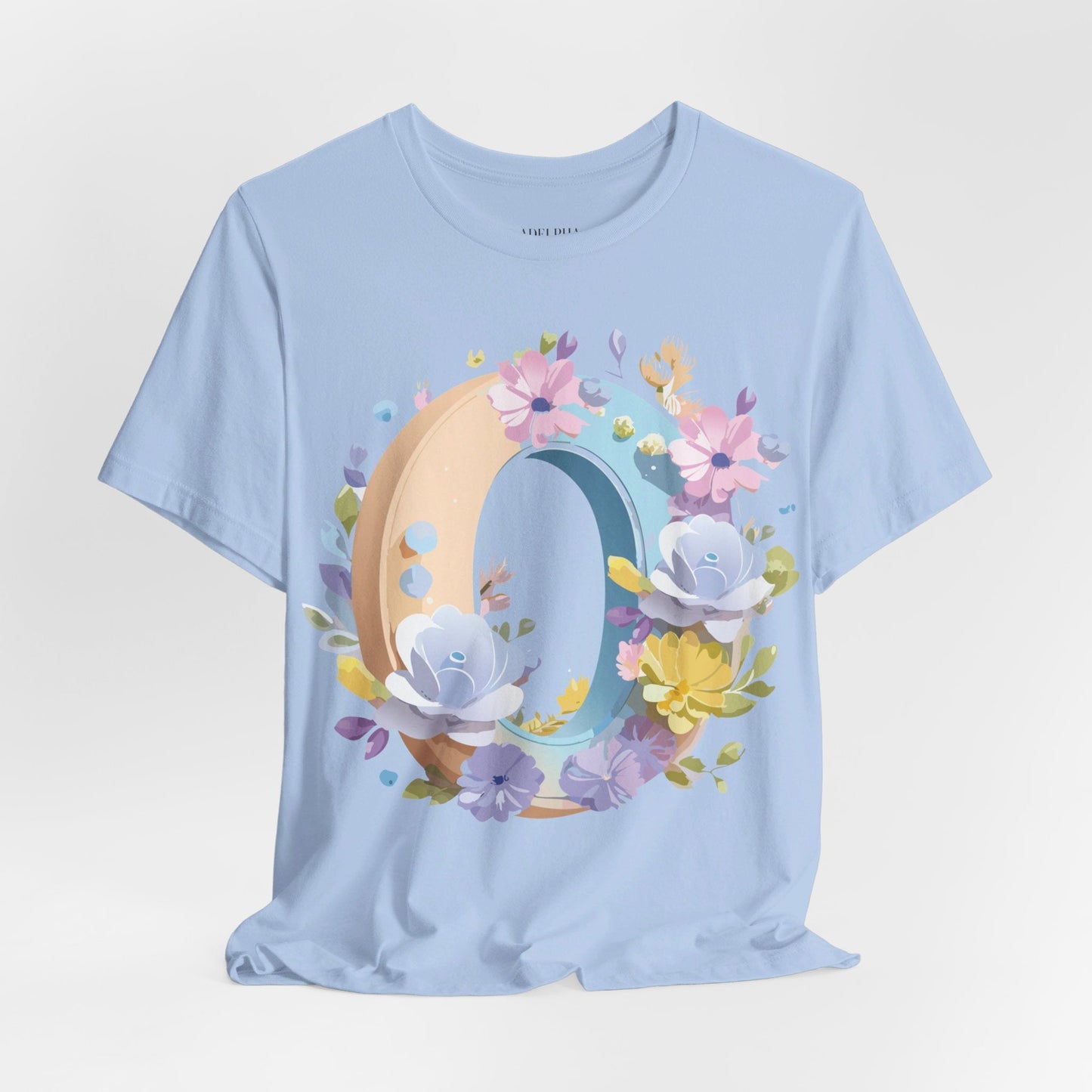 Unisex Jersey Short Sleeve Letter O Shirt Graphic Tee By Adelpha Premium Vintage Inspired Artwork