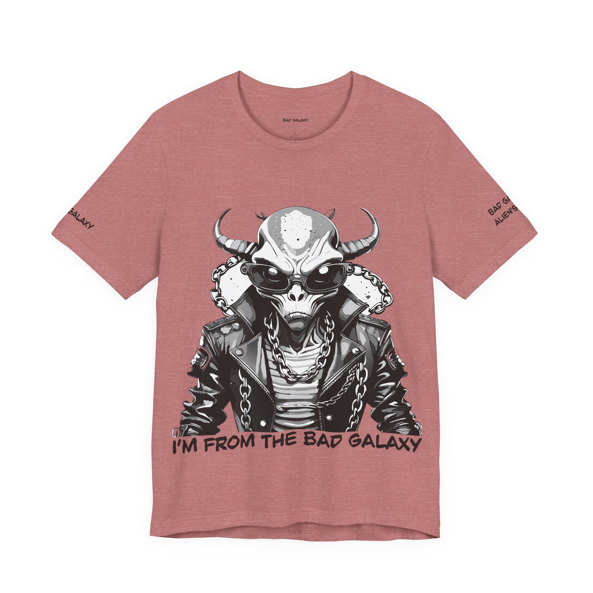 Alien Graphic Unisex Cotton Bella+Canvas Tee with Art Design b62