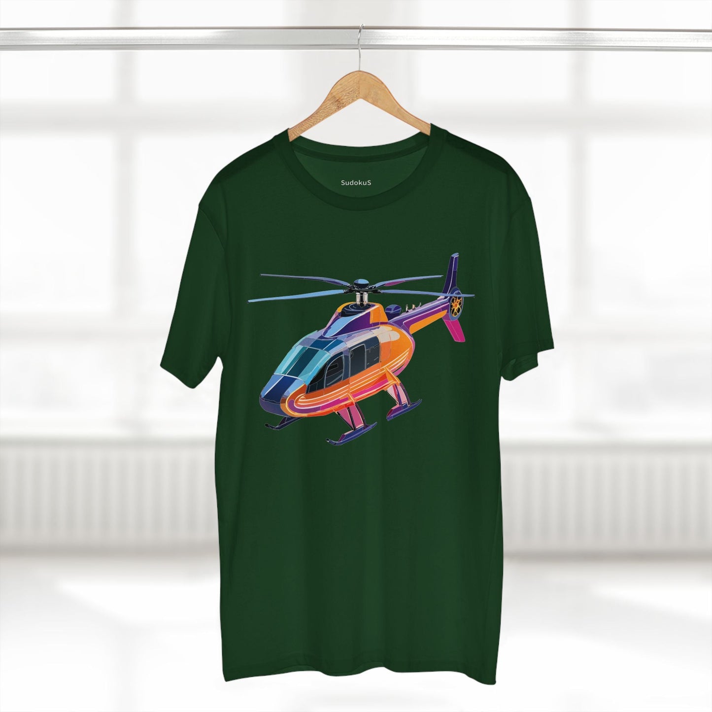 Chopper Graphic Unisex 100 Cotton Staple Tee 15