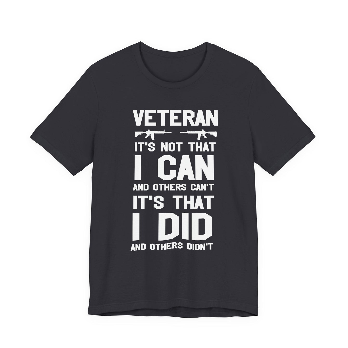 Army Veteran Patriotic Graphic Design Unisex Cotton T-Shirt v61