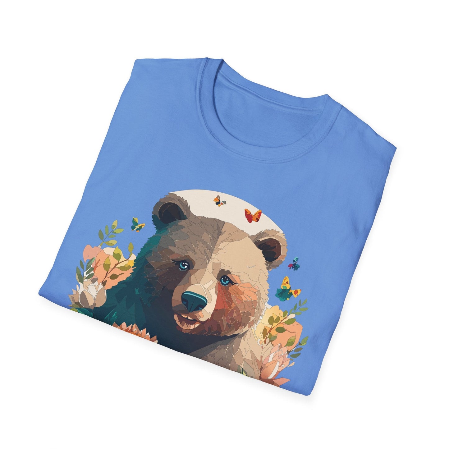 Bear T Shirt Unisex Teddy Bear Shirt Softstyle 100 Percent Ring Spun Cotton Tee Essentials