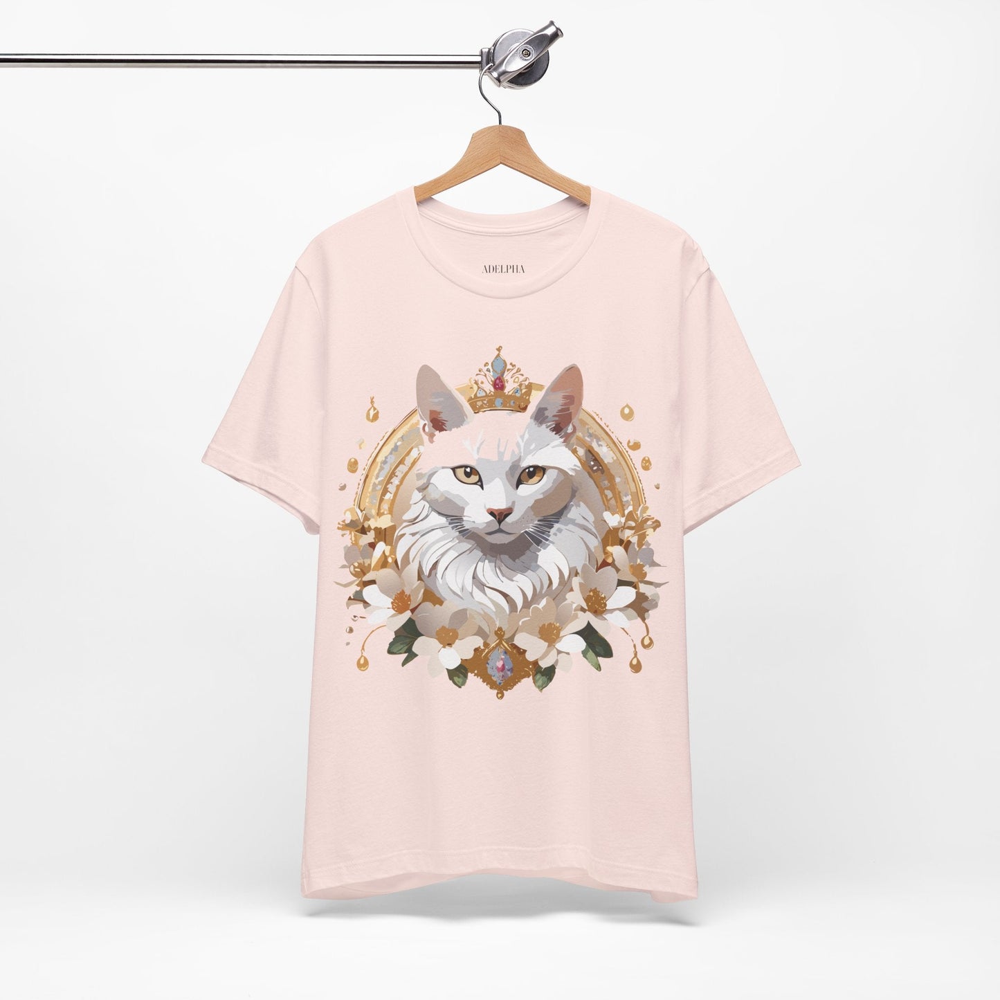Medallion Graphic Unisex 100 Cotton Vintage Animal Medal Artwork Tee 21