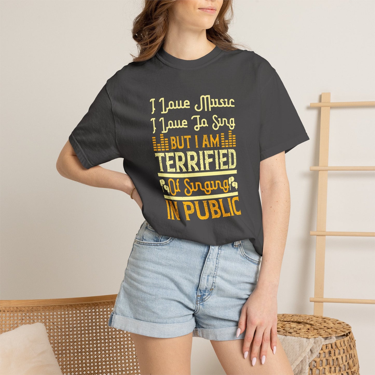 Music Graphic Design Unisex Cotton T-shirt m12