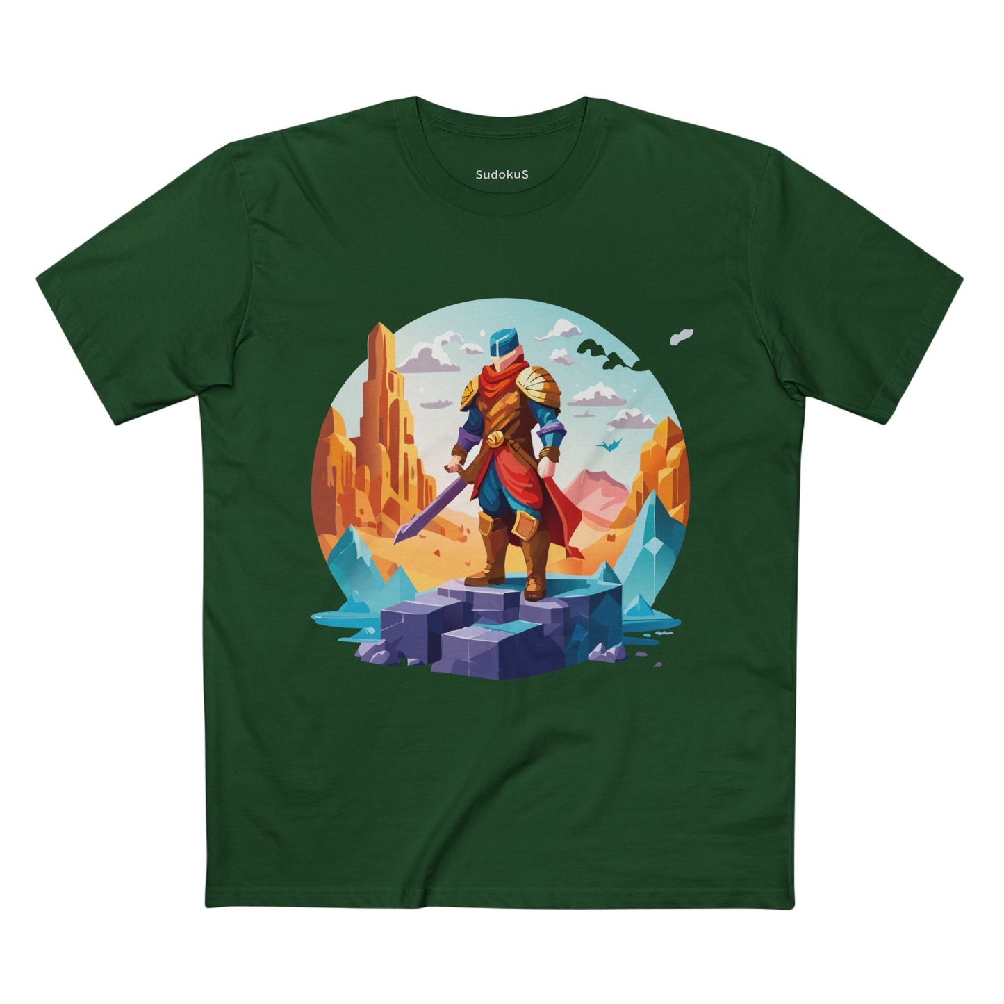 Adventures Graphic Unisex 100 Cotton Staple Tee 1