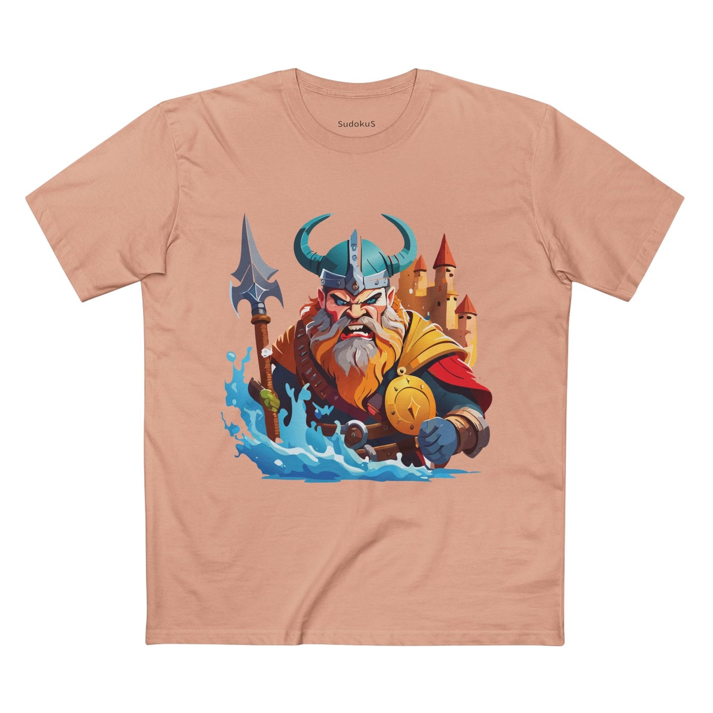 Viking Graphic Unisex 100 Cotton Staple Tee 14
