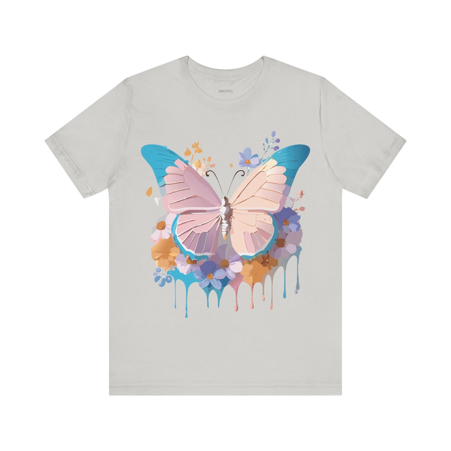 Butterfly Graphic Tee Vintage Inspired Adelpha Unisex Jersey Short Sleeve
